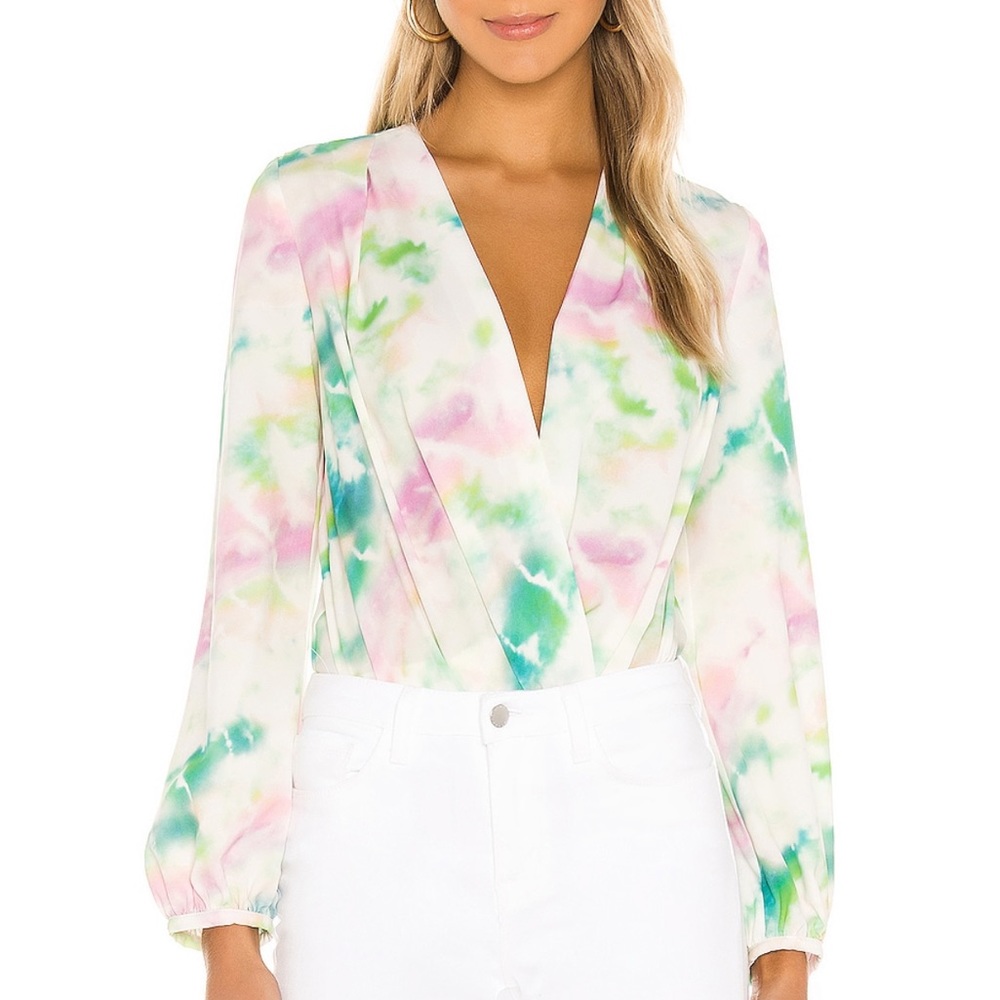 Amanda Uprichard Crossover Bodysuit Size S